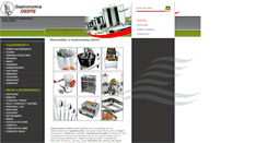 Desktop Screenshot of gastronomiaoeste.com.ar